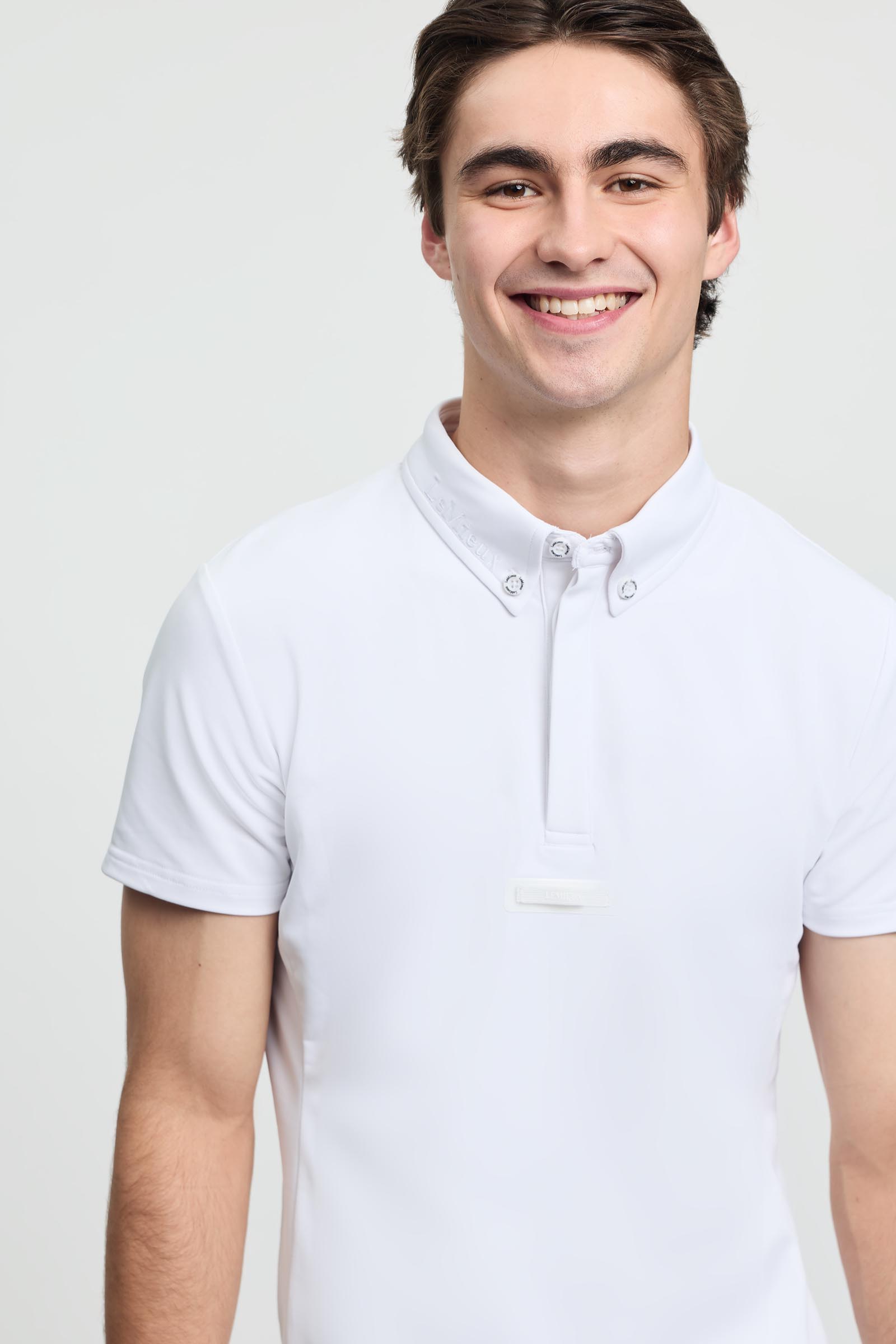 LeMieux herre kort&aelig;rmet konkurrenceskjorte