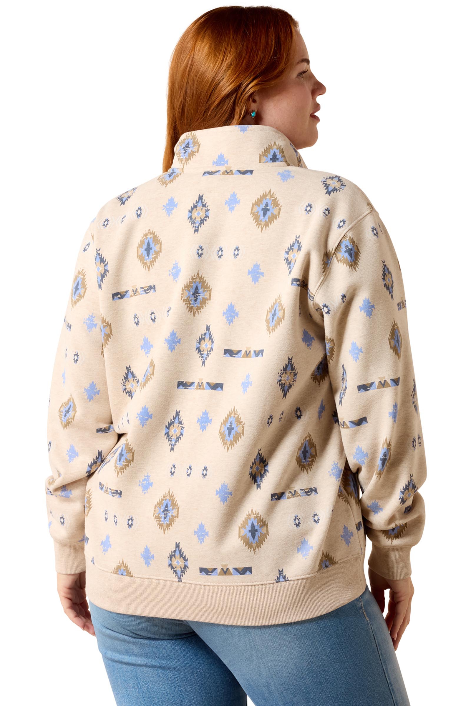 Ariat Sapphire 1/2 zip sweatshirt til damer