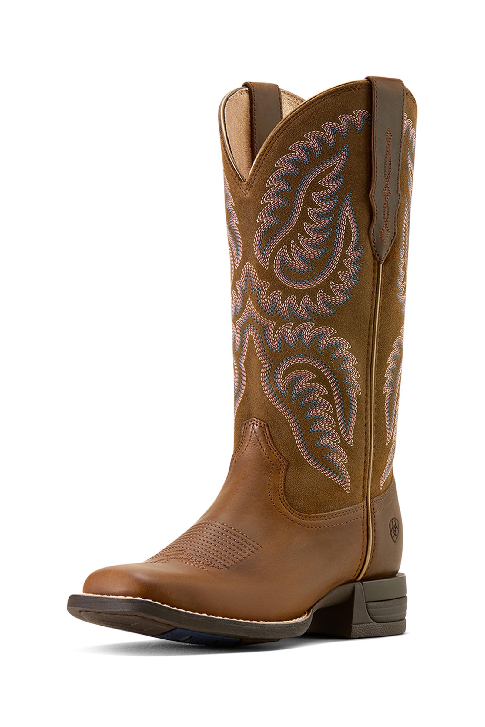 Ariat Dame Cattle Caite western boots med bred firkantet snude