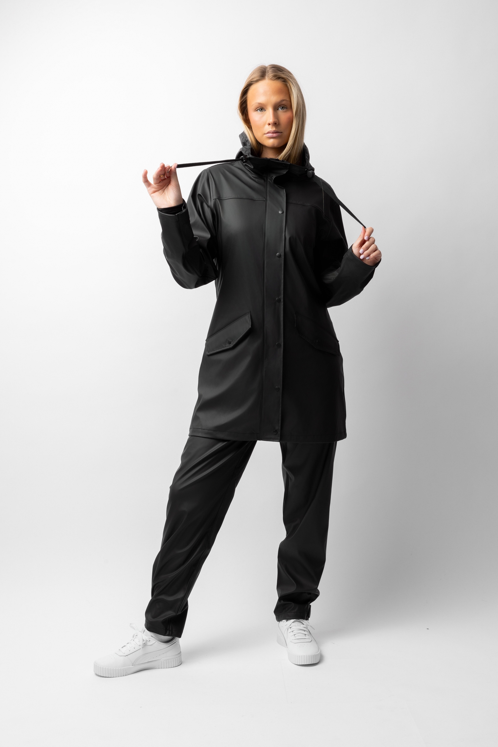 Horze Billie PU-regnjakke, damer