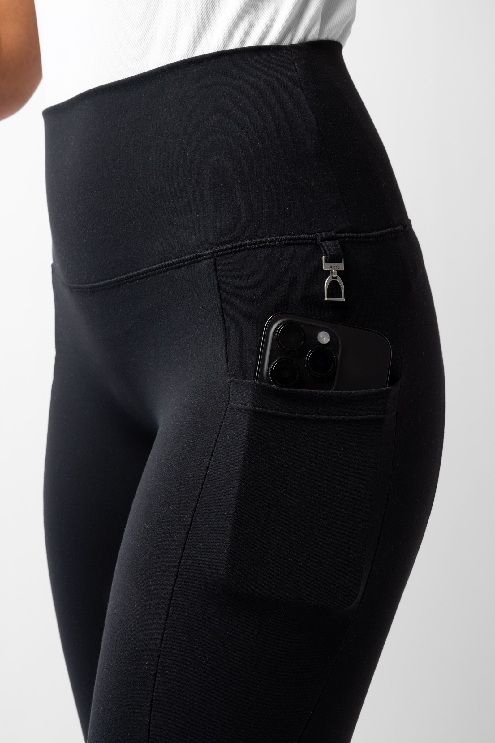 Horze Gillian Compression tights med silikonegrip, damemodel