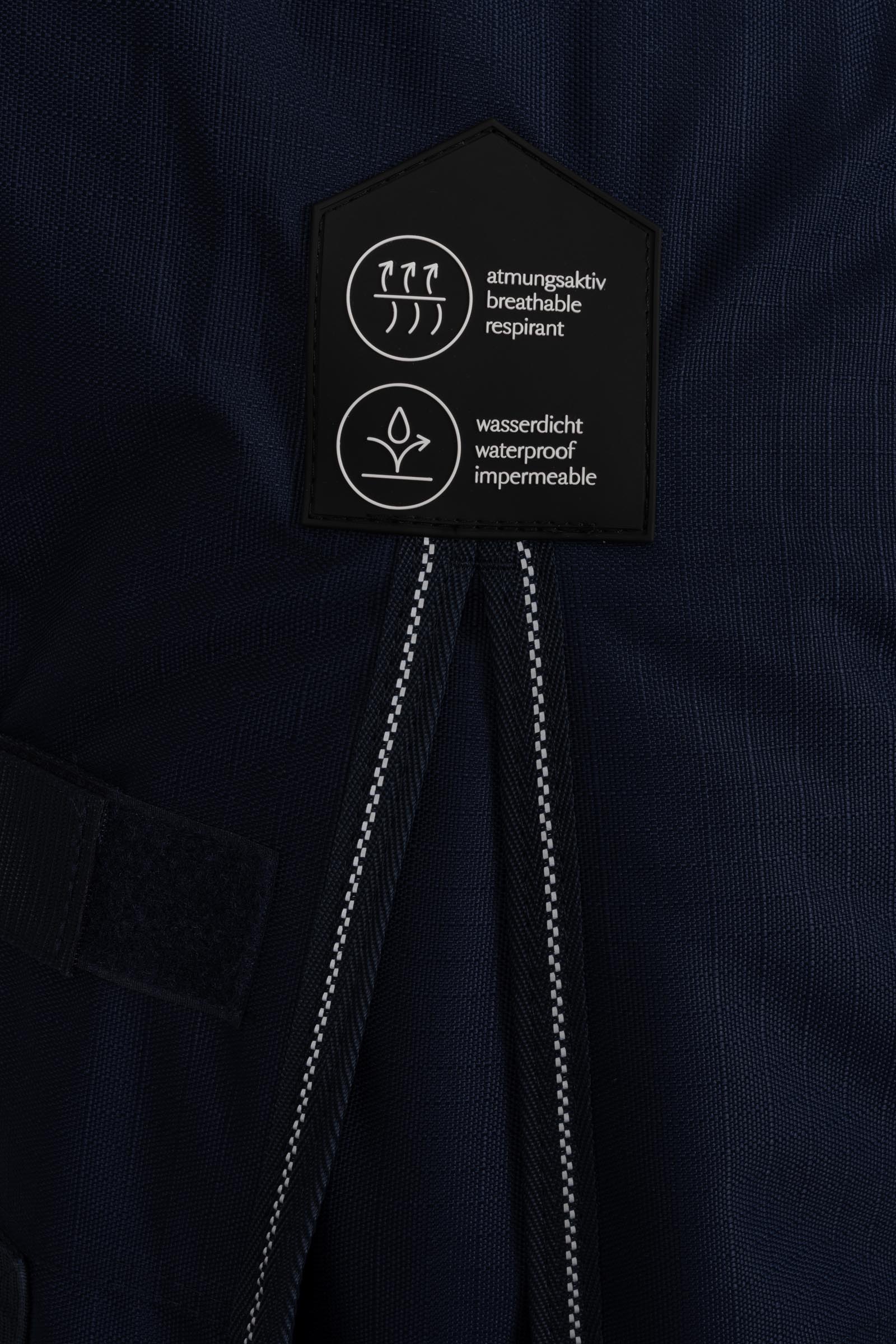 Horze Avalanche 1200D uded&aelig;kken, medium tykkelse, 150g, halvh&oslash;j hals