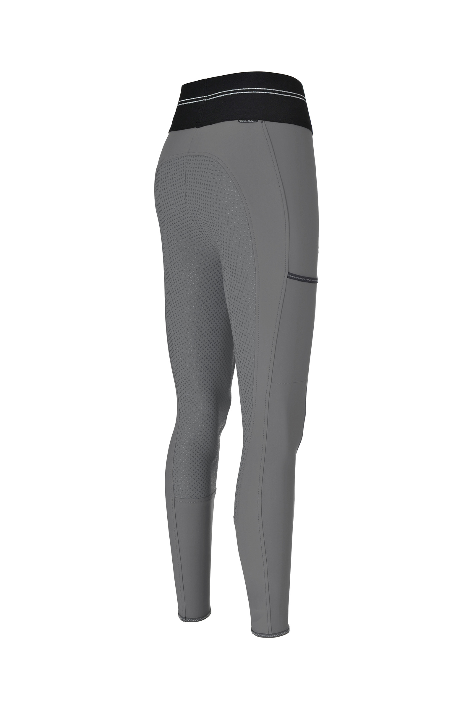 Grey Pikeur Gia Grip Athleisure II Full seat ridebukser med grip