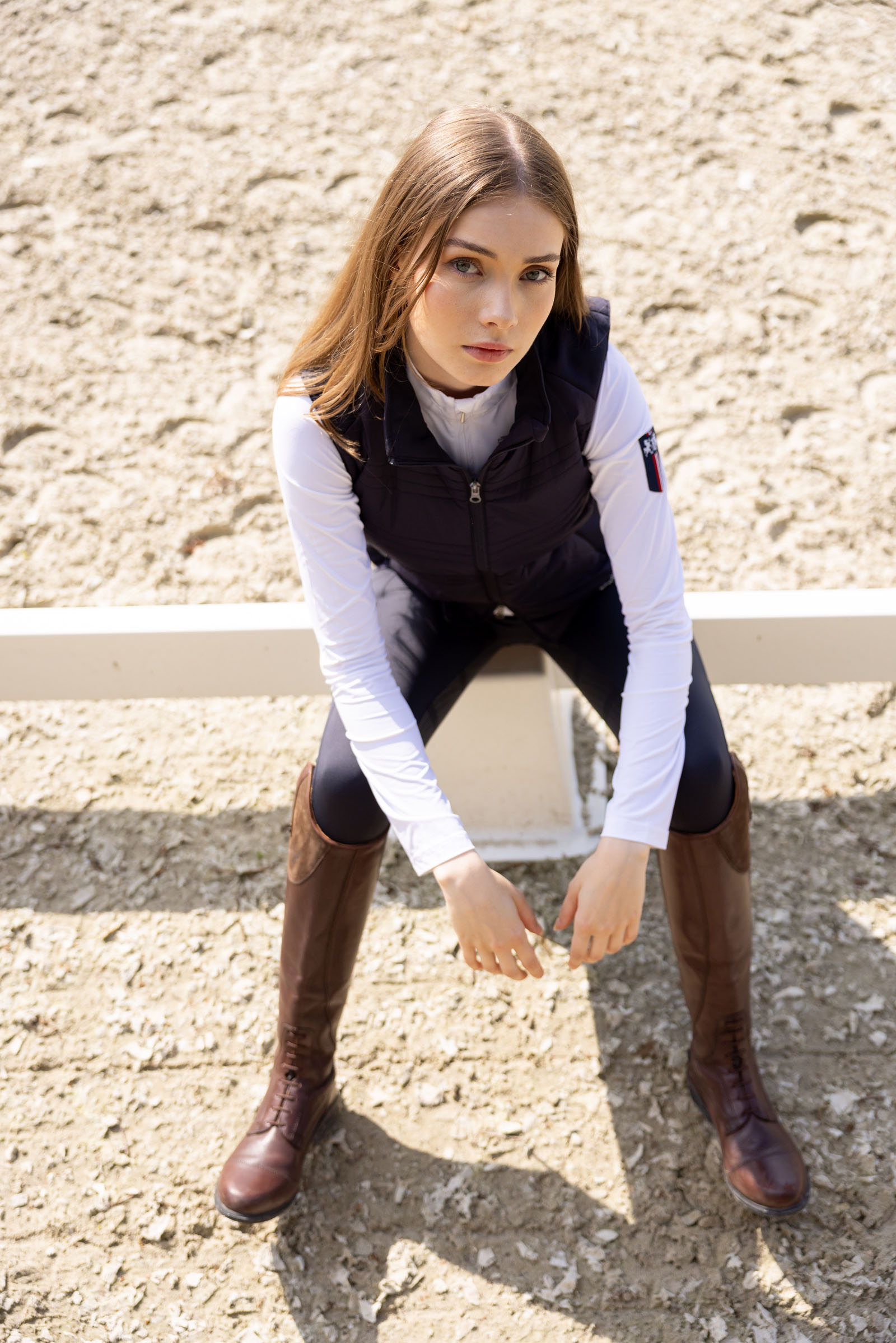 B Vertigo Isabelle vatteret vest, damemodel