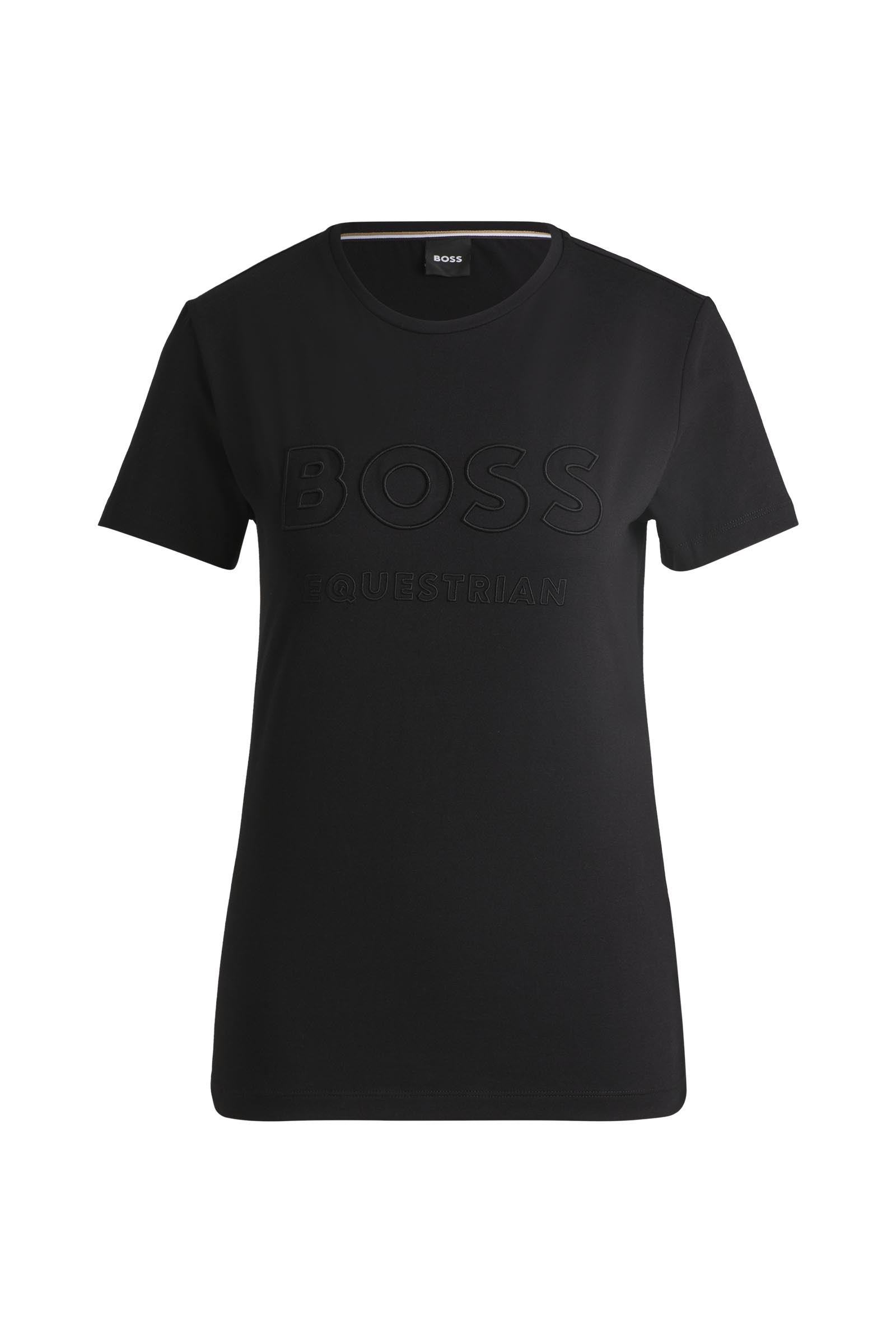 Boss Maya dames T-shirt med broderi
