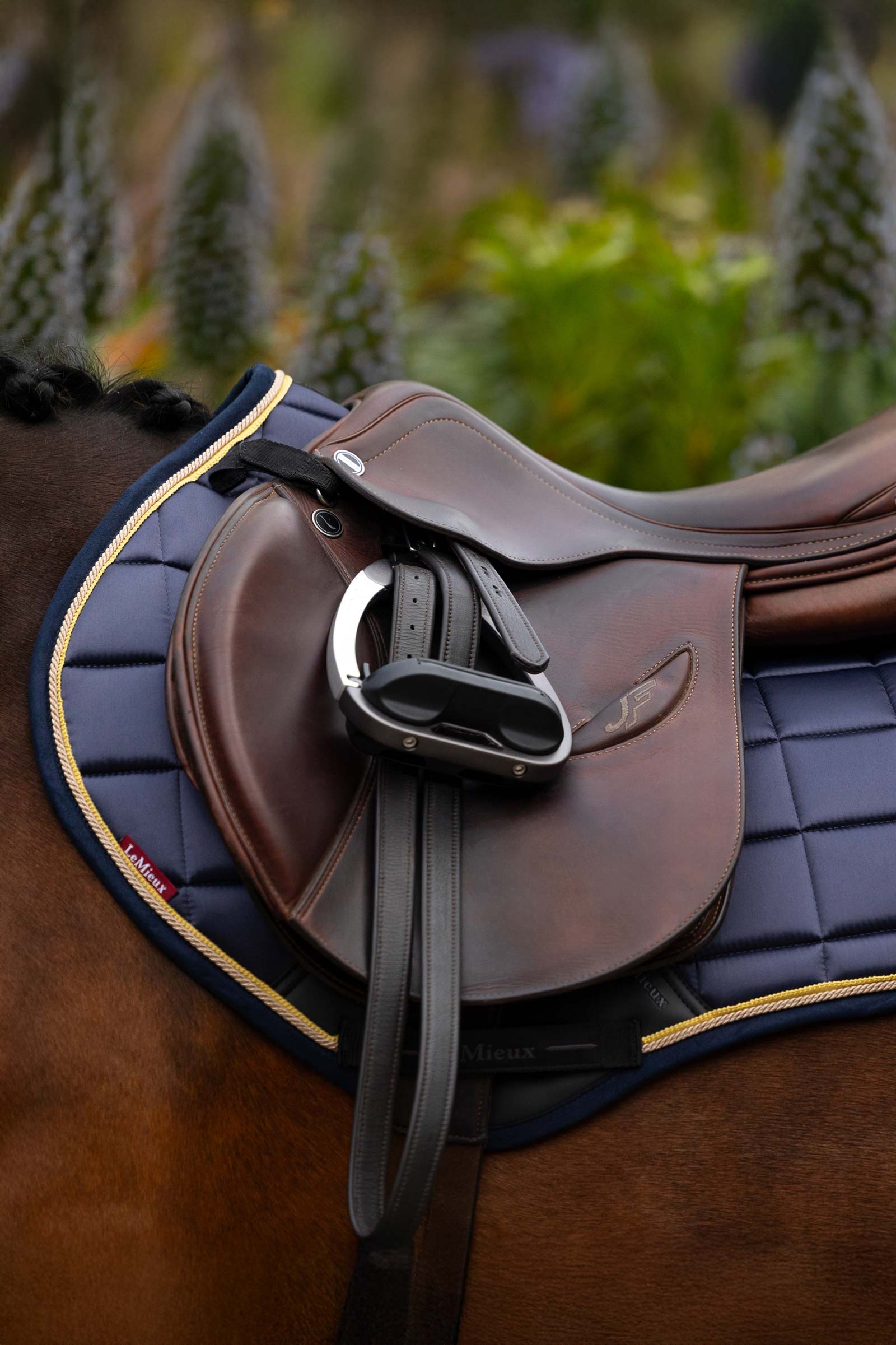 LeMieux Loire Square CC Sadelunderlag til springning
