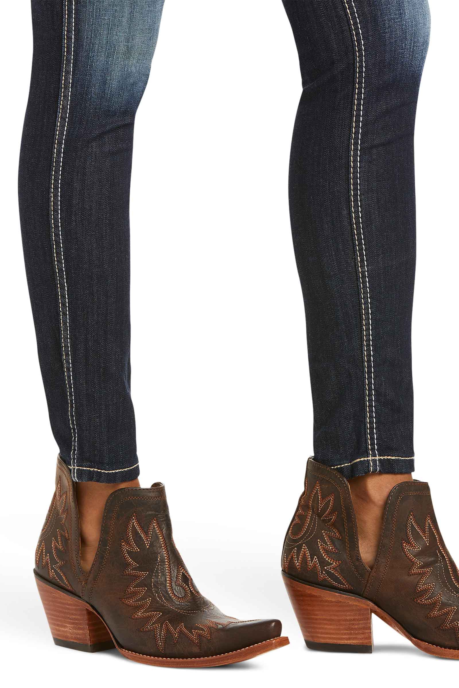 Ariat Ella R.E.A.L dames stretch skinny jeans med mellemhøj talje