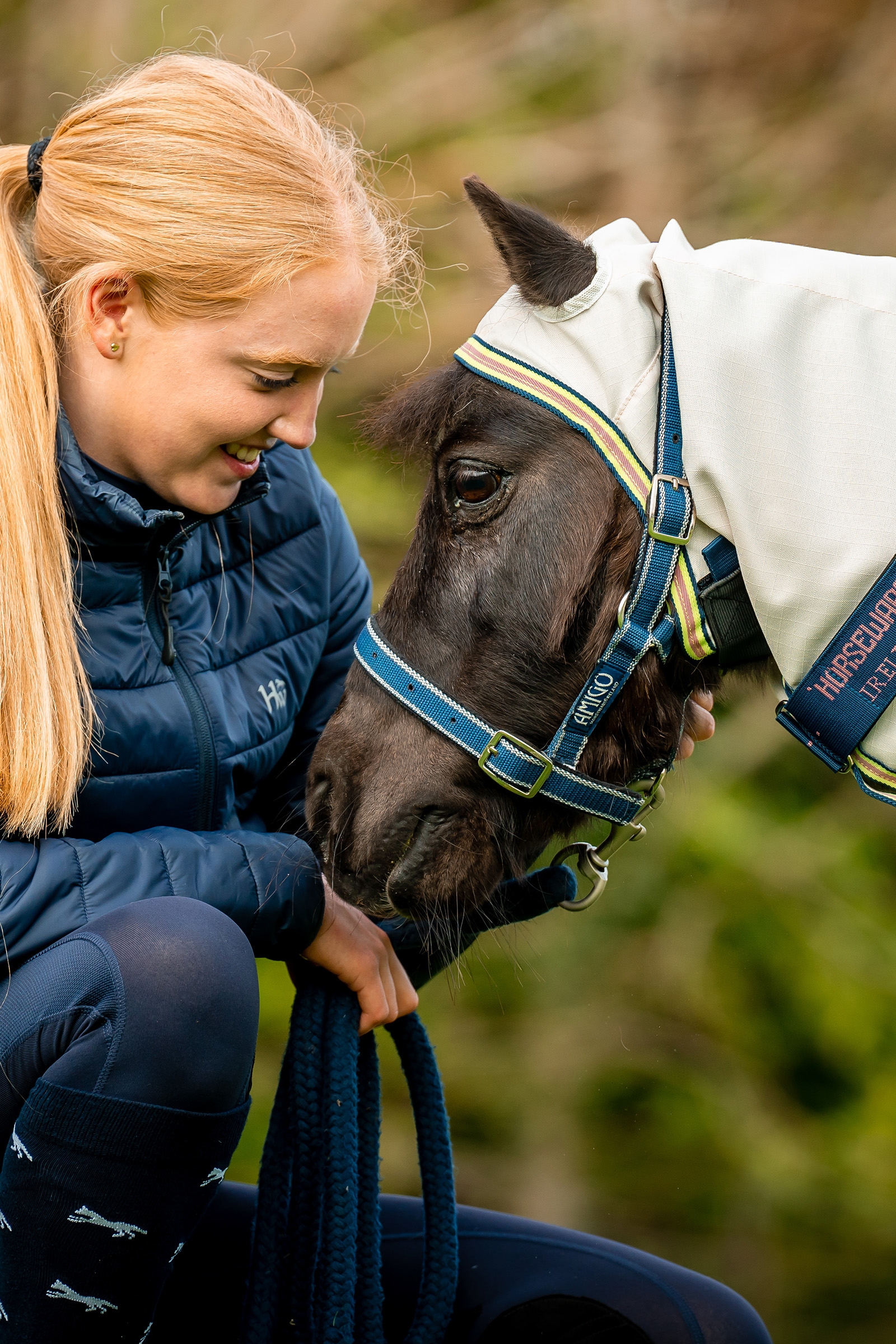 Horseware Amigo Ripstop Hoody Petite, flue dækken