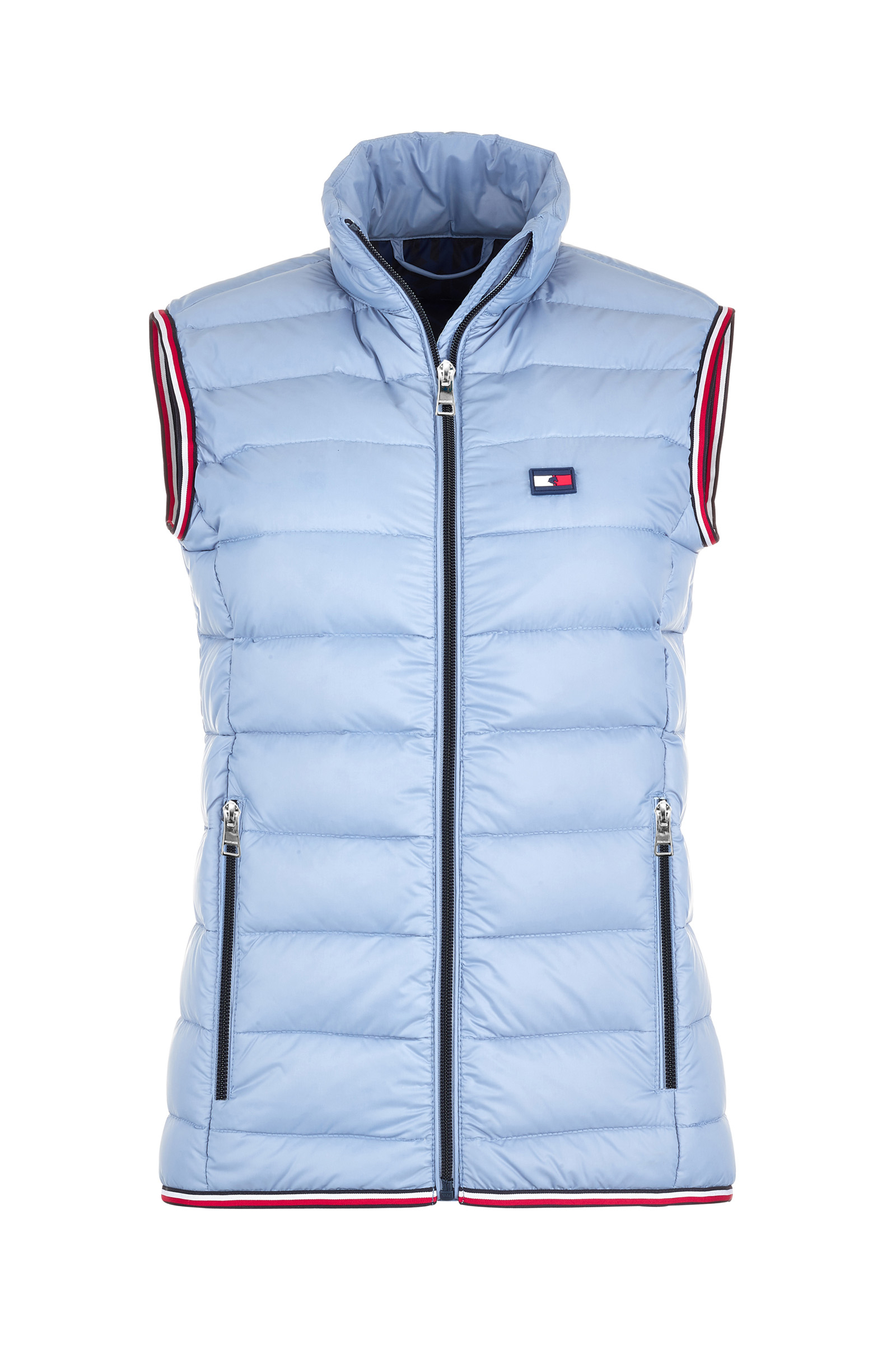 Moonlight Blue Tommy Hilfiger Equestrian let damebodywarmer med Re-Down