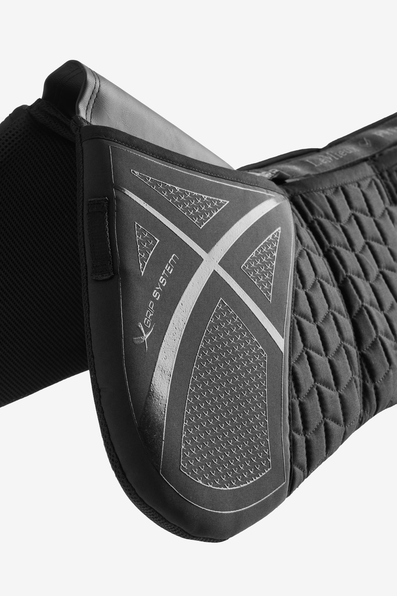 Black LeMieux Prosorb 3-lomme quiltede halvpad