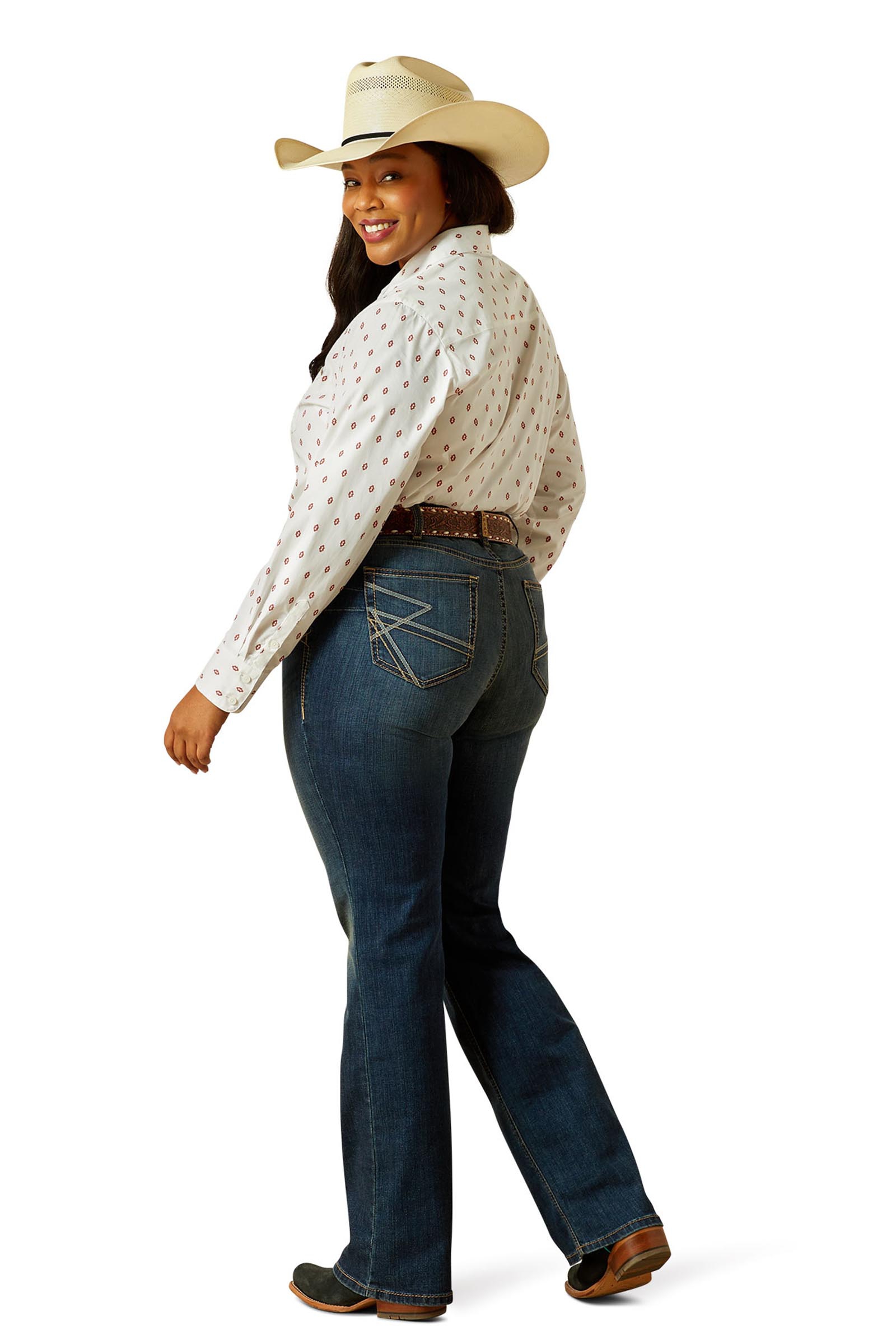 Ariat Sonia Mid Rise dame bootcut jeans