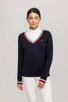 Tommy Hilfiger Equestrian Indiana dame V-hals sweater